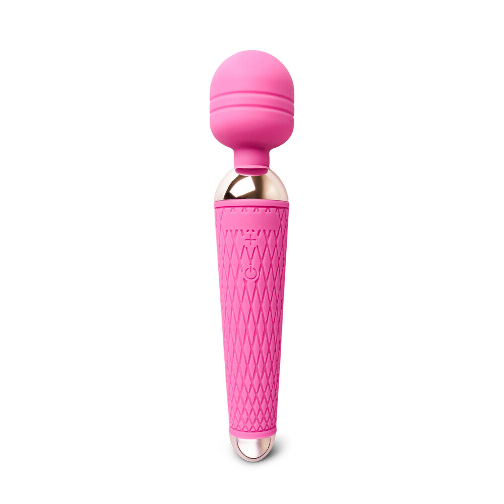 10 Speed Rechargeable Magic Wand Pink